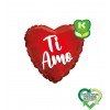 Palloncino I Love you cuoricini bianchi