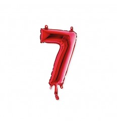 Palloncino n°6 rosso 36 cm