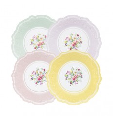 piatti assortiti 27 cm english garden liberty