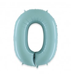 Pallone numero 9 rosa chiaro