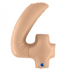 Pallone numero 4 pelle satinato