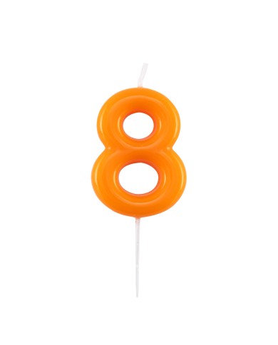 candelina numero 8 glossy