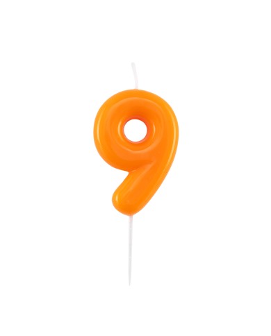 Candelina numero 9 glossy