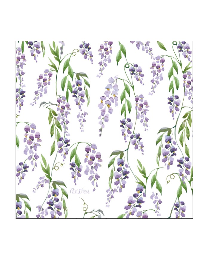 Tovaglioli 33 x 33 Glicine