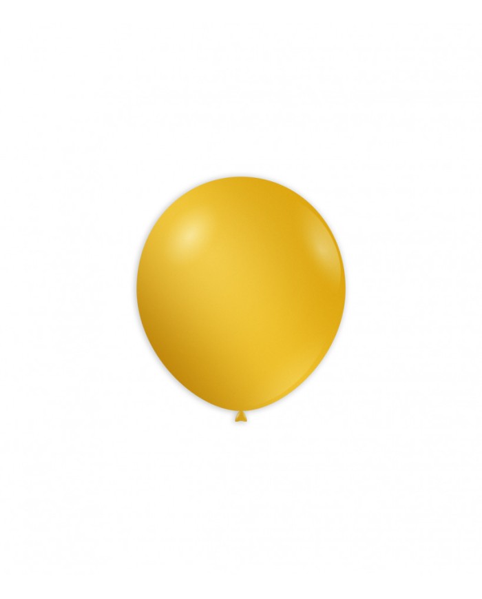 Palloncini in lattice metal 5'' giallo pz100