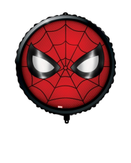 Pallone mylar spiderman tondo 18"