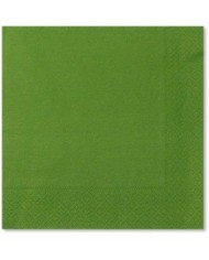 Tovaglioli 33 x 33 verdi pz 40