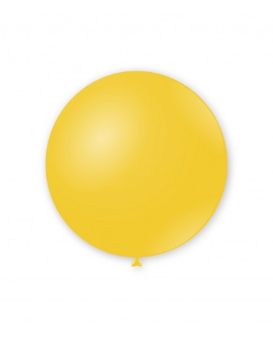 Palloncini in lattice standard 19'' giallo pz 25
