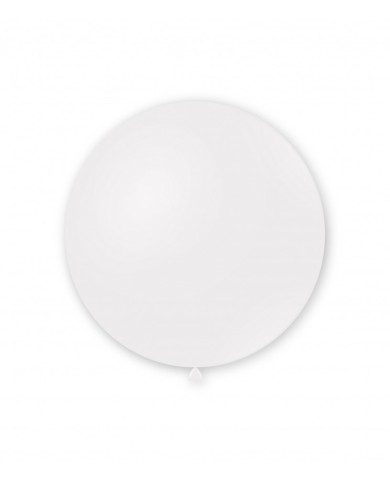 Palloncini in lattice standard 19'' bianco pz50