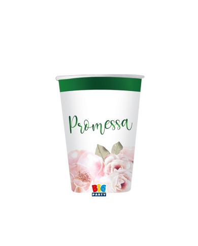 Bicchieri 200cc Floral Promessa