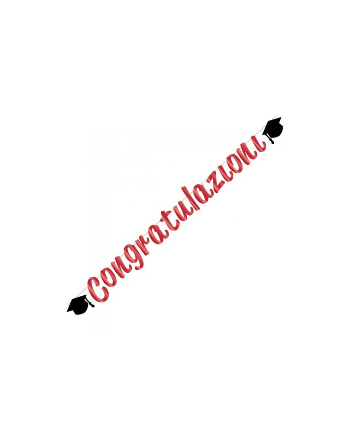 Festone congratulazioni con tocco