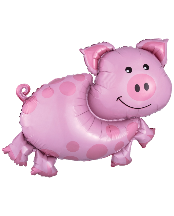 Pallone mylar maiale supershape
