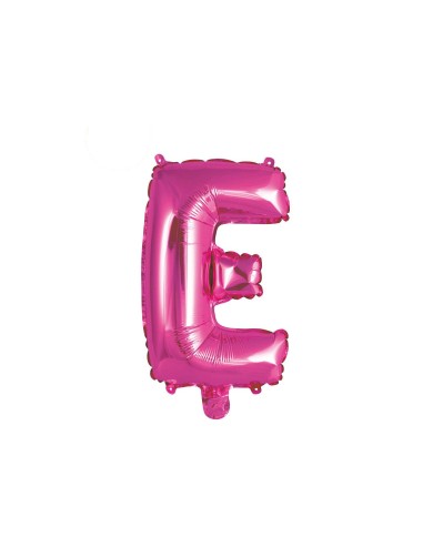 Palloncini mylar lettera e fucsia 35cm