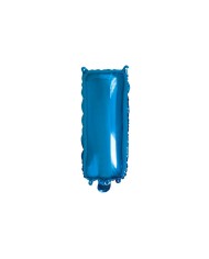Pallone mylar lettera h blu 35cm