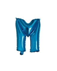 Pallone mylar lettera l blu 35cm
