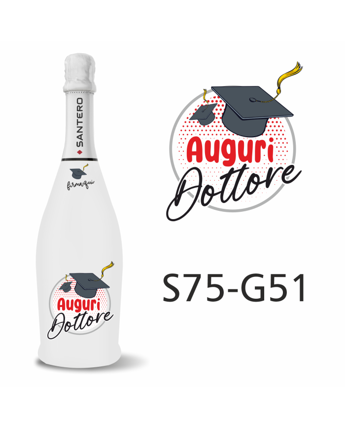 Prosecco Santero auguri dottore 0,75l