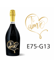 Spumante Cuvèe Brut Millesimato Beltà LT 0,75 Ti Amo Oro