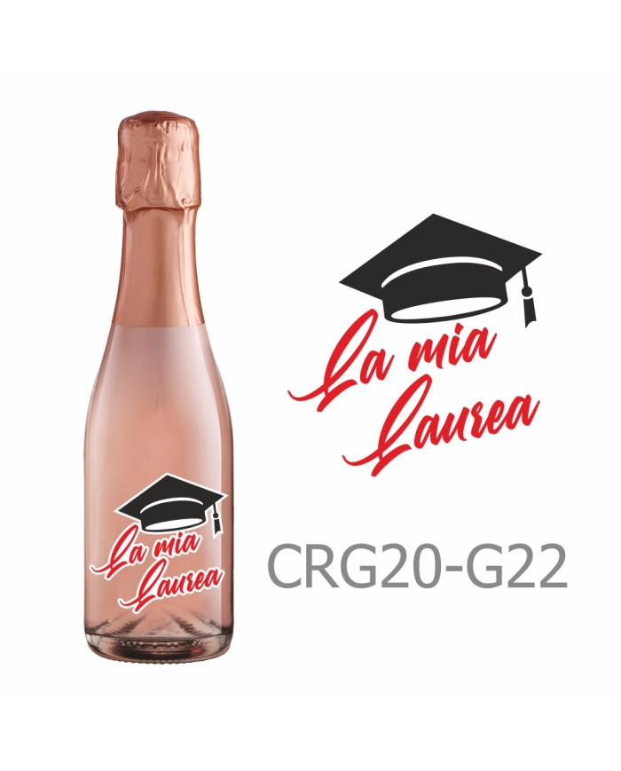 PROSECCO BRUT LT 0,20 ROSA G Laurea