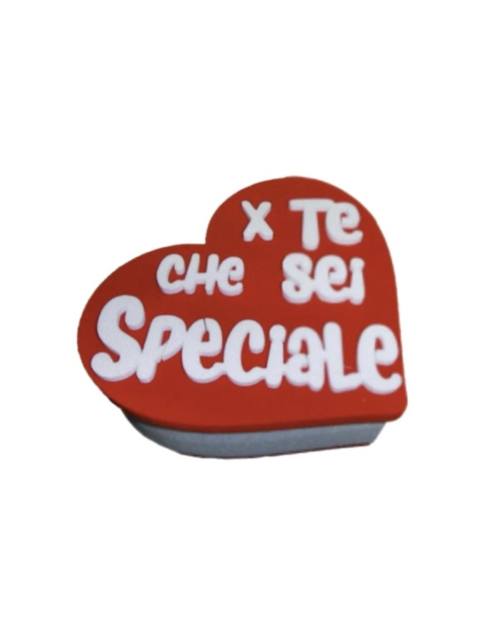 Scatola cuore in polistirolo x te che sei speciale