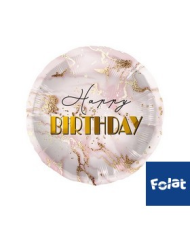 Pallone foil 18" - 45 cm Watercolor Acqua