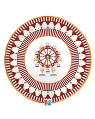 Piatti cm 30 Christmas Carousel confezioni da 6 pz