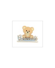 Orsetto legno Benvenuto