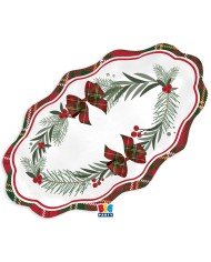 Alzatina 180gr in carta + top plastica cm 15 x h10