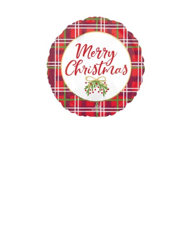 pallone mylar minishape merry christmas pz 1