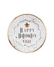 Piatti Halloween cm 23 pz 8