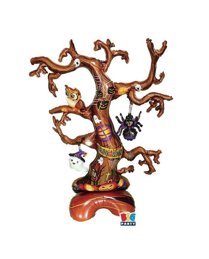 Pallone mylar stand up Halloween 3d maxi cm 90 x 132 h