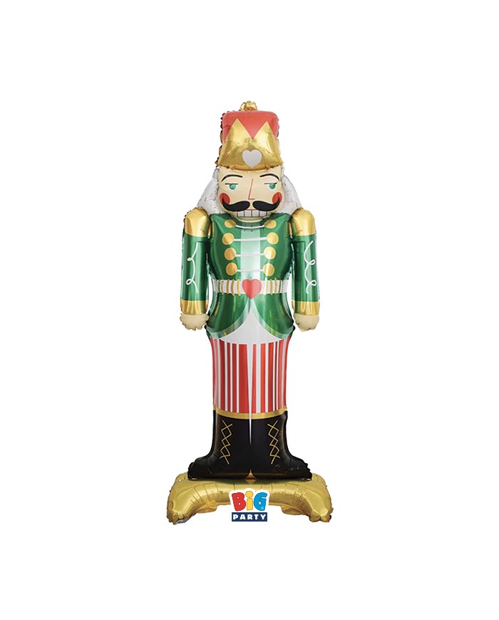 Palloncino Foil Stand Up Maxi 55 x 124 cm Nutcracker