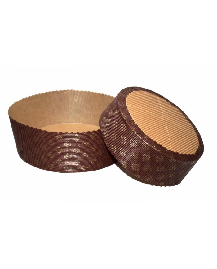 Stampo in carta forno panettone basso da 1kg
