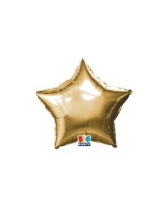 Pallone mylar 9"Stella Rossa diametro cm 23 pz 5