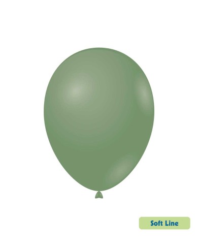 Palloncini 12" Verde Eucalipto confezione da 50 pz