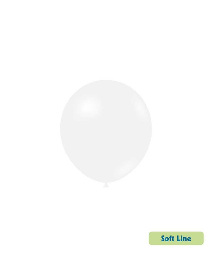Palloncini 5" bianco confezione da 100 pz