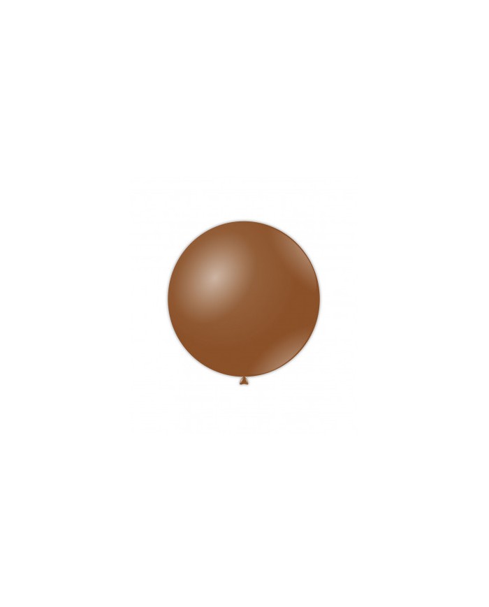 Palloncini in lattice standard 15'' Marrone moka pz 50