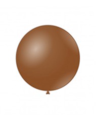 Palloncini in lattice standard 15'' Marrone moka pz 50