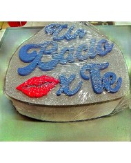 Scatola in polistirolo per colazione un bacio per te