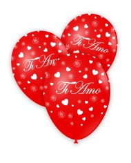 Palloncini 12" stampa globo ti amo pz 100