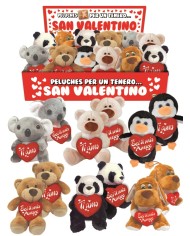 Cuori da tavolo in legno con chiave dell'amore