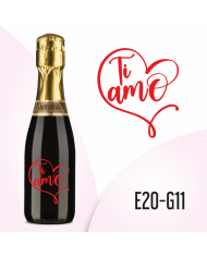 Prosecco Doc Extra Dry Cl.020. 11 Vol Ti Amo Rosso