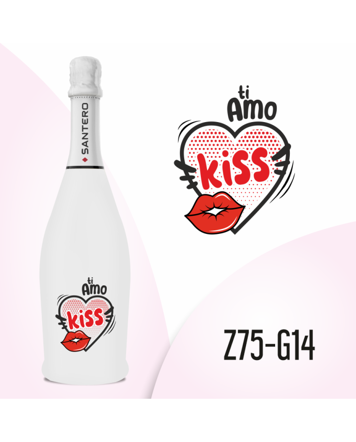 Santero Bellini Analcolico White Lt 0,75 Ti Amo Kiss
