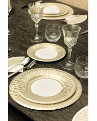 Piatti cm 21 Elegance Champagne pz 8