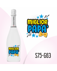 Spumante Santero 0,75 l buon compleanno rosa