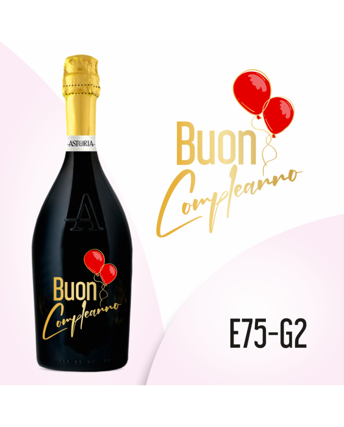 Spumante cuve'e Brut millesimato belta' 0,75 l buon compleanno