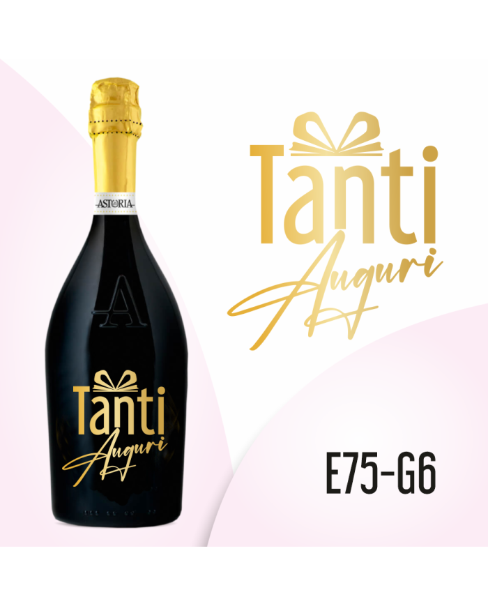 Spumante cuvèe brut millesimato belta' 0,75l tanti auguri
