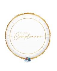 Tovaglioli 33 x 33 Buon compleanno gold pz 16