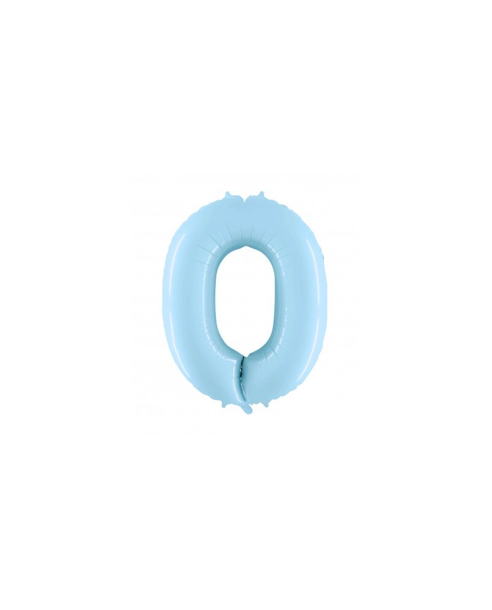 Mylar numero 0 Celeste chiaro mt 1