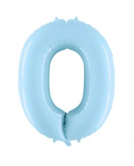 Pallone mylar numero 9 nero 1mt