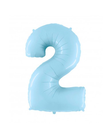 Mylar numero 2 Celeste chiaro mt 1